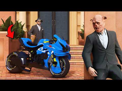 Stealing INSANE Drag Superbike From a Billionaire sa GTA 5