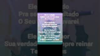 Ele é exaltado #adhemardecampos #starmaker (cover Mike)