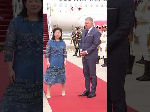 Slovak PM Arrives in Beijing to Attend V-Day Commemorations