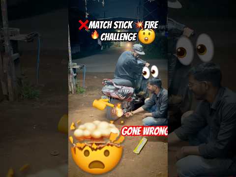 🔥🤯Match ❌stick 💥fire 👍challenge  #shorts #kannayarider  #conceptvideo