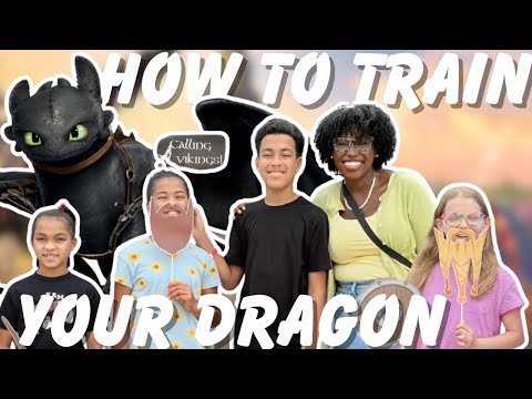 Took ALL 5 Kids to See How To Train Your Dragon… Chaos at Burger King?!