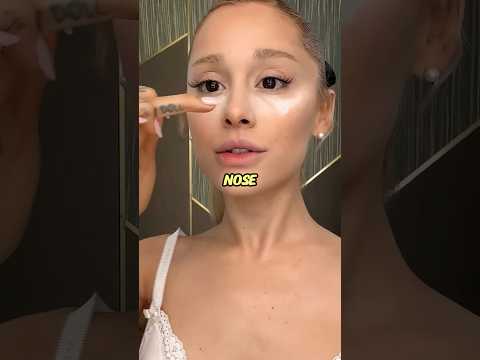 Ariana Grande Button Nose Trick 😍✨ | Instant Nose Lift Hack! #shorts