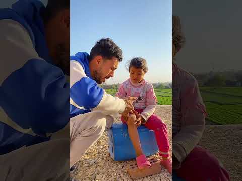الطفلة الحزينة وكسر الخواطر 🥹#shorts