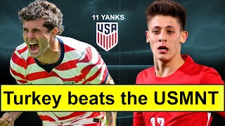 Turkey beats USMNT's scrubs in meaningless game