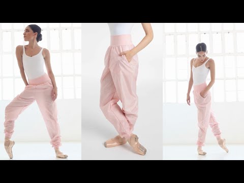 Ballerina TrashBag Pink Warm Up Pants Intermezzo