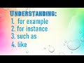 Using Examples in Writing