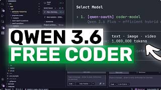 Fully FREE Qwen 3.6 Plus + Qwen Code: This FREE AI Coder is ACTUALLY GOOD!