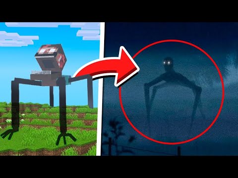 Mobs de Minecraft CAPTADOS EN LA VIDA REAL 😱