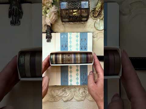 Thanks @lekeria.dream.crafts #asmr #scrapbooking #shorts #journal #journaling #washitape #scrapbook