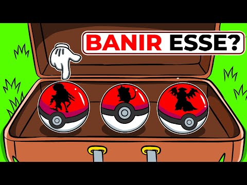 Escolha Seu Pokémon Inicial, Mas 1 é BANIDO?