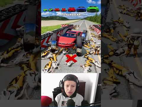 Carro vs 100 mujeres!! #shorts