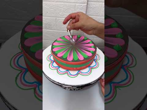 Easy chocolate cake tutorial #trending #shorts #shortsfeed #chocolatecake #tutorialcake #viral #yt