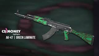 AK-47 Green Laminate Gameplay