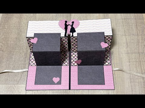 Valentine's Day Pop Up Card ❤️ Tutorial Love Greeting Card