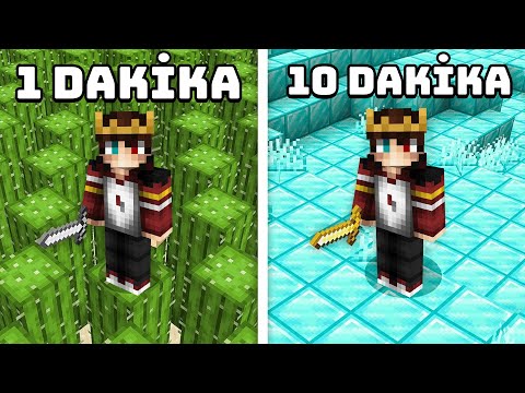 Minecraft Ama Dünya Her Dakika Değişiyor