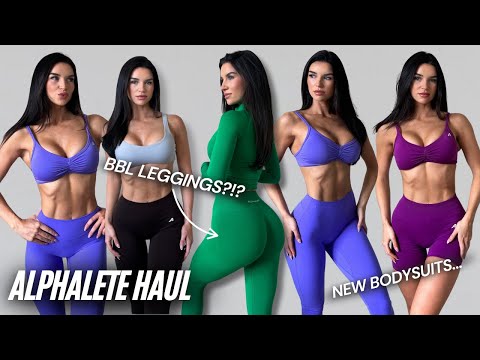 Alphalete Made BBL Leggings!? | You NEED To See These | Drop 3 Try On Haul