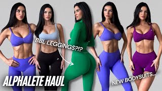 Alphalete Made BBL Leggings!? | You NEED To See These | Drop 3 Try On Haul