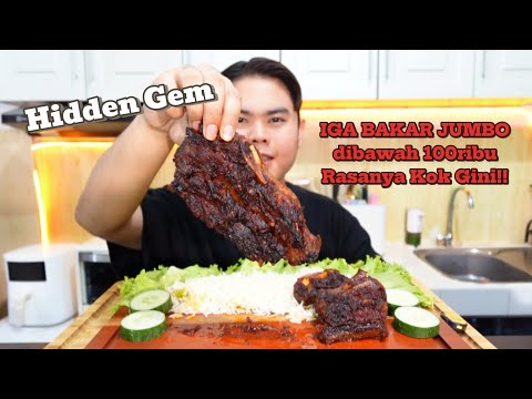 Iga Bakar Jumbo dibawah 100ribu kok RASANYA GINI!!