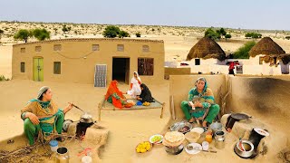 Very Unique Desert Women Life in Cholistan | Traditional Women Life | Village Life pakistan