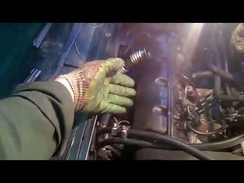 Peugeot 605 2.1 td попытка запуска после обрыва ремня ГРМ