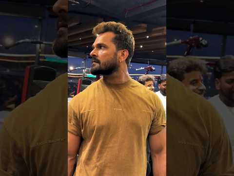 बहुत दिन बाद जिम पहुंचे खेसारी लाल चेहरा उदास देख #khesari#viralvideo#trending#shortsviral #bhojpuri