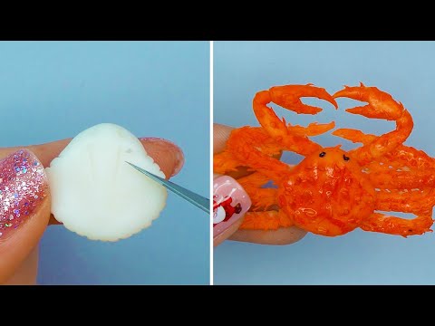 MINIATURE KING CRAB | MINIATURE IDEAS FOR DOLLHOUSE | #Shorts