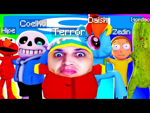 Garry's MOD ainda é engraçado com Hipe, Daishikawa, Zedin, Terror e meu filho