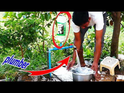 Turn PVC Pipe Vs Drum Pump No Electricity With deep well diy #automobile #freeenergyideas #waterpump