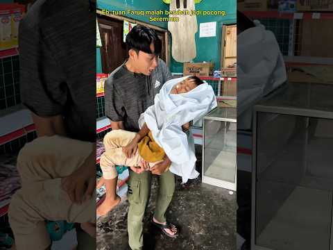 Tuan Faruq berubah jadi pocong #anakdesa #warungds #davidsunairi #serem
