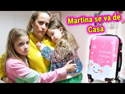 LA DESPEDIDA MAS TRISTE MARTINA SE VA DE CASA! REACCIÓN DE MI HIJA DE 3 AÑOS LLORA