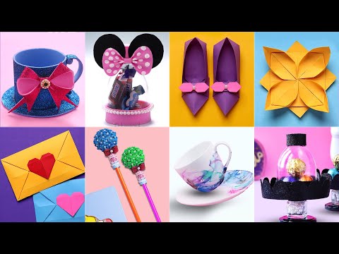 10 Easy Craft Ideas | Paper Craft | Art and Craft | Craft Ideas