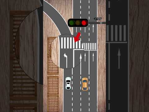 Do you know why the vehicle in the video is driving incorrectly? #car #carshorts #driving#learncar
