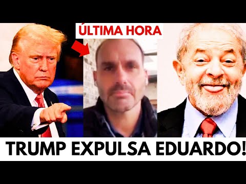 TRUMP EXPULSA EDUARDO! Agora Quer Conversar Só com LULA