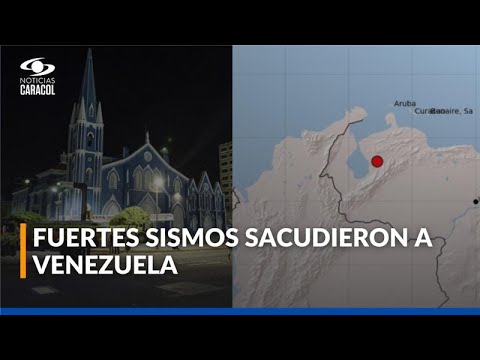 Impactantes videos de temblores que sacudieron a Venezuela: el más fuerte fue de magnitud 7.2