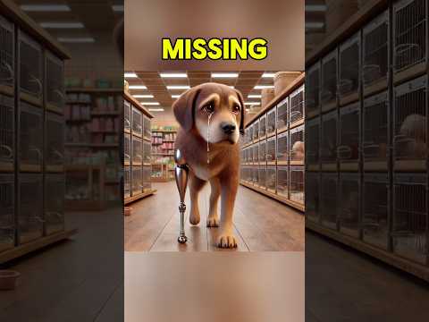 Dog rejected for missing a paw💔