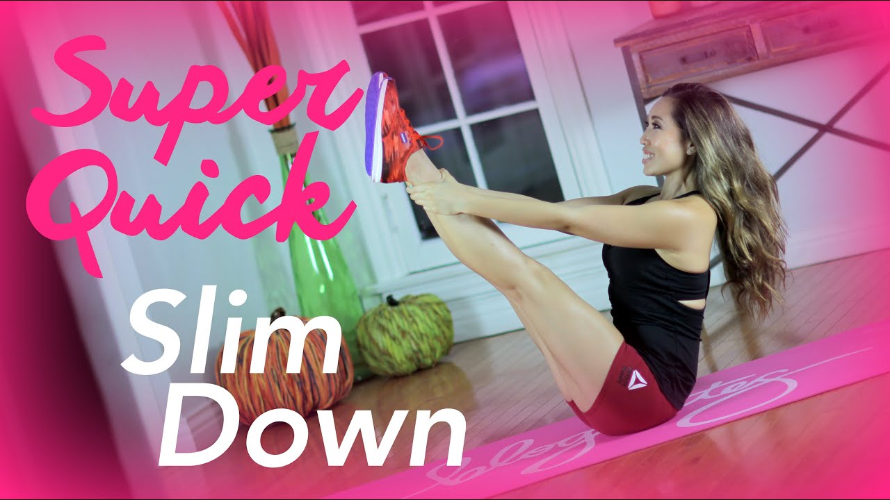Super Quick Slim Down! POP Pilates - Blogilates