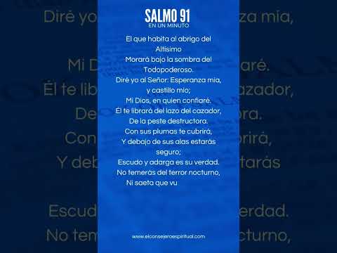 Salmo 91 en un minuto