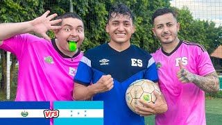 Entreno de El Salvador vrs Honduras
