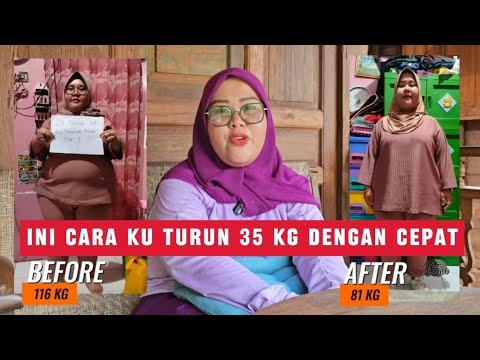 TURUN 36 KG DENGAN CEPAT INI YANG DIA LAKUKAN ‼️