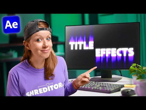 5 Title Animation Secrets Revealed for After Effects