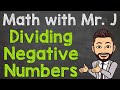 Dividing Positive and Negative Numbers