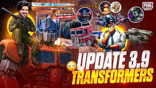 Update 3.9 Transformer 😱 Best sniper shots + best 1v4 | PUBG mobile | rock Op