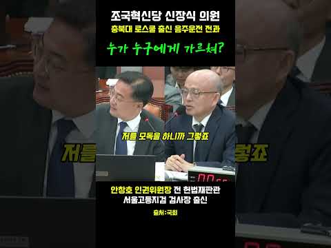 헌재재판관 출신 인권위원장한테 법을다시보라고 제정신인가 ?