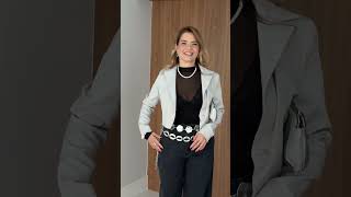 Vídeo adicional 7 do item Calça Wide Leg Black - Estilo, Conforto e Versatilidade