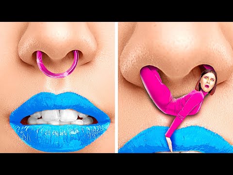 MAKEUP & FOOD || When Objects Come to Life And Funny Situations by 123 GO! Genius