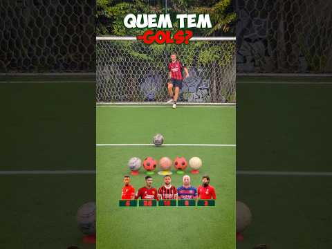 ⚽️❌ QUEM CONSEGUE MENOS GOLS? #shorts #futebol #futcerto