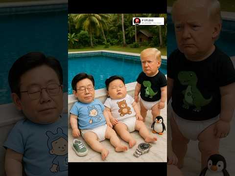 Just the end 😃 Kim Jong Un and Lee Jae-myung vs Trump 😃