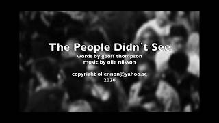 THE PEOPLE DIDN´T SEE
