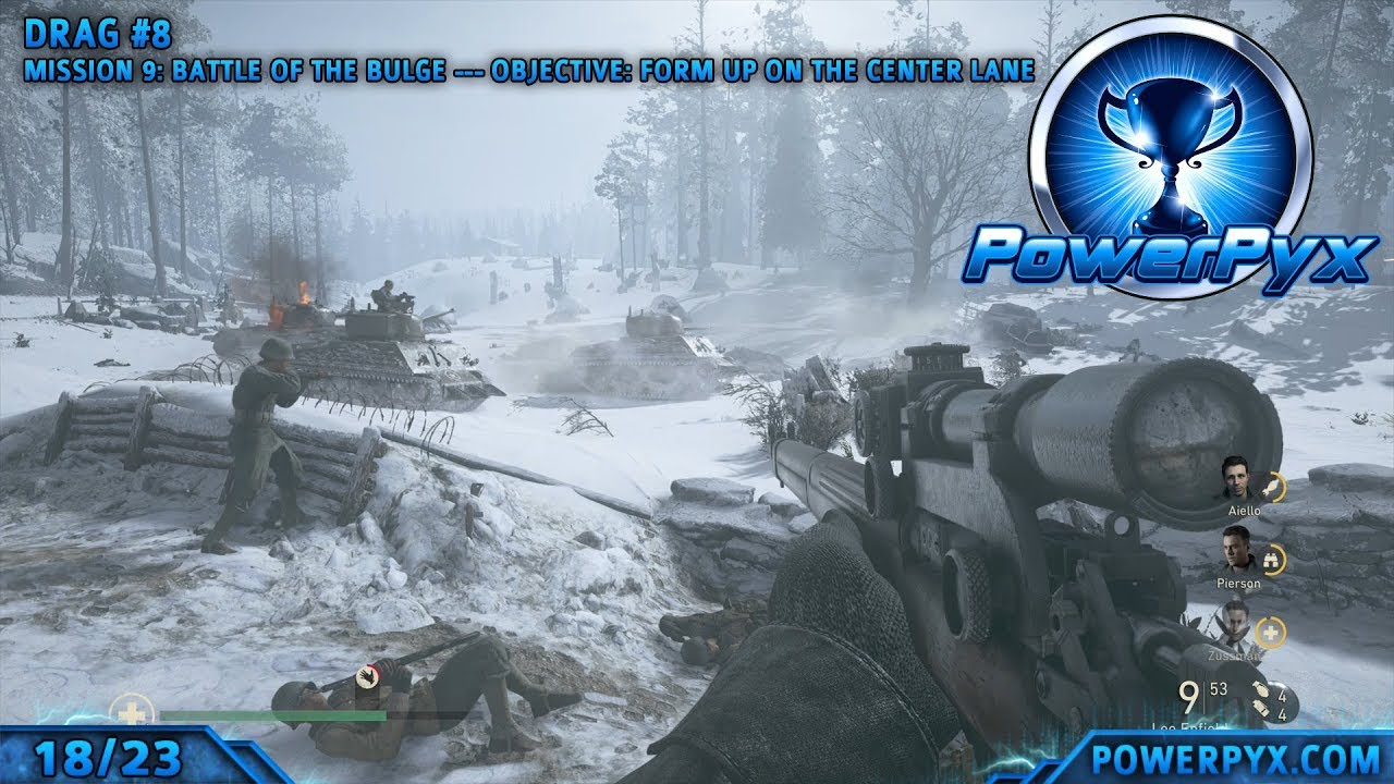 Call of Duty WW2 All Heroic Actions Locations (Rescuer, Quarter Given, I-ve Got You! Guide)