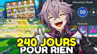 Elle a joué 240 JOURS pour s'améliorer à Genshin Impact mais pour RIEN !